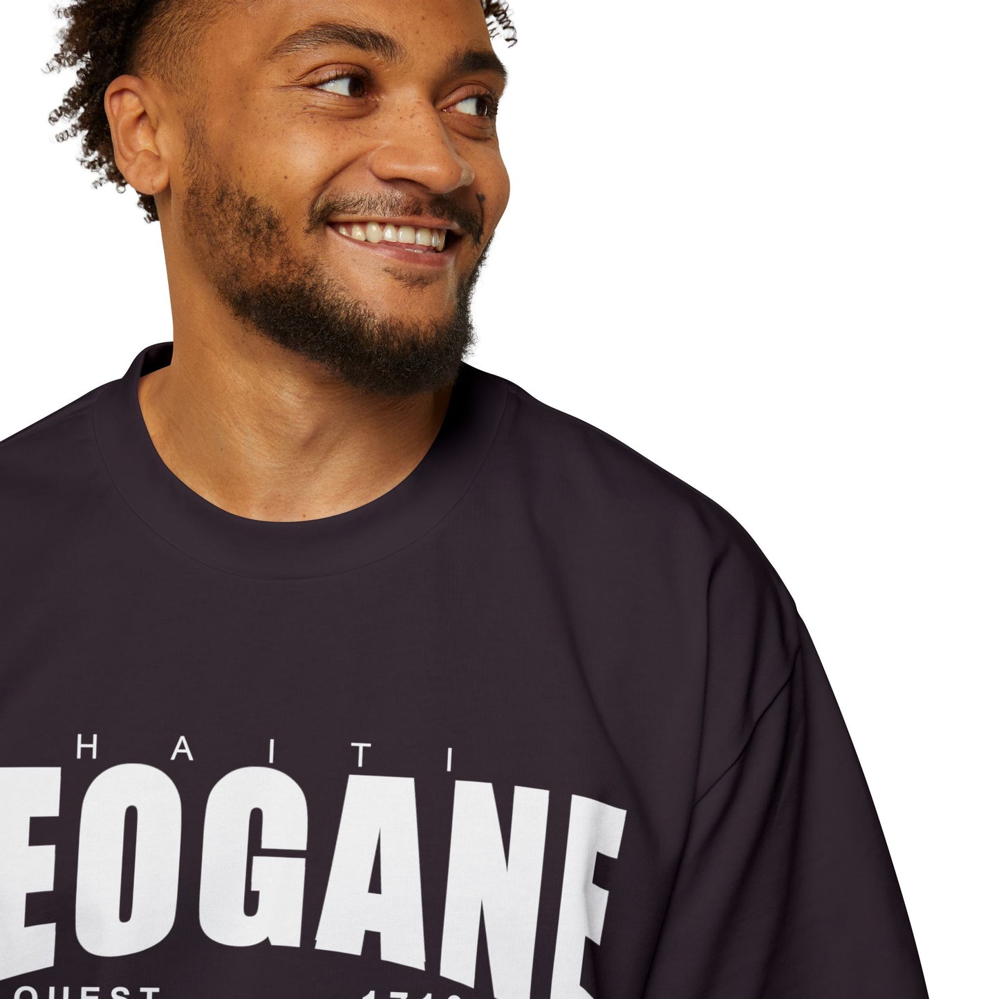 Copy of Copy of Oversized Tee - Jalouzi Neighborhood, Petyonvil Haiti Design