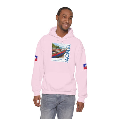 Jacmel Pride Hooded Sweatshirt | Cozy Unisex Hoodie for Home, Travel, Special Occasions, Gifts, Fashion Statement