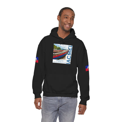 Jacmel Pride Hooded Sweatshirt | Cozy Unisex Hoodie for Home, Travel, Special Occasions, Gifts, Fashion Statement