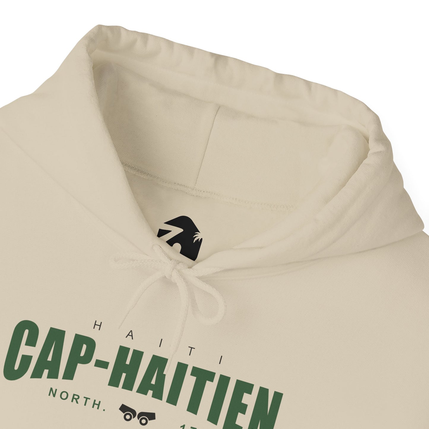 Cap-Haitien Unisex Heavy Blend Hoodie, Cozy Sweatshirt, Casual Wear, Travel Apparel, Gift for Him/Her