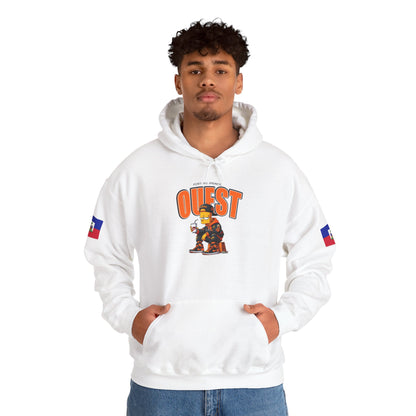 Texas Quest Hoodie, Comfortable Unisex Sweatshirt, Casual Wear for Texas Lovers, Perfect for Gift, Cozy Hooded Top, Everyday Style