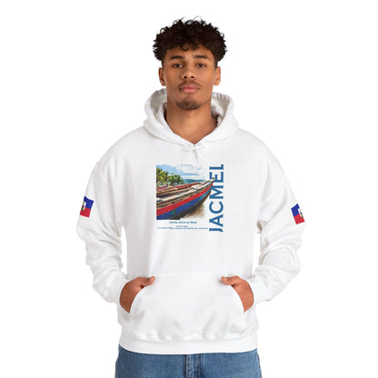 Jacmel Pride Hooded Sweatshirt | Cozy Unisex Hoodie for Home, Travel, Special Occasions, Gifts, Fashion Statement