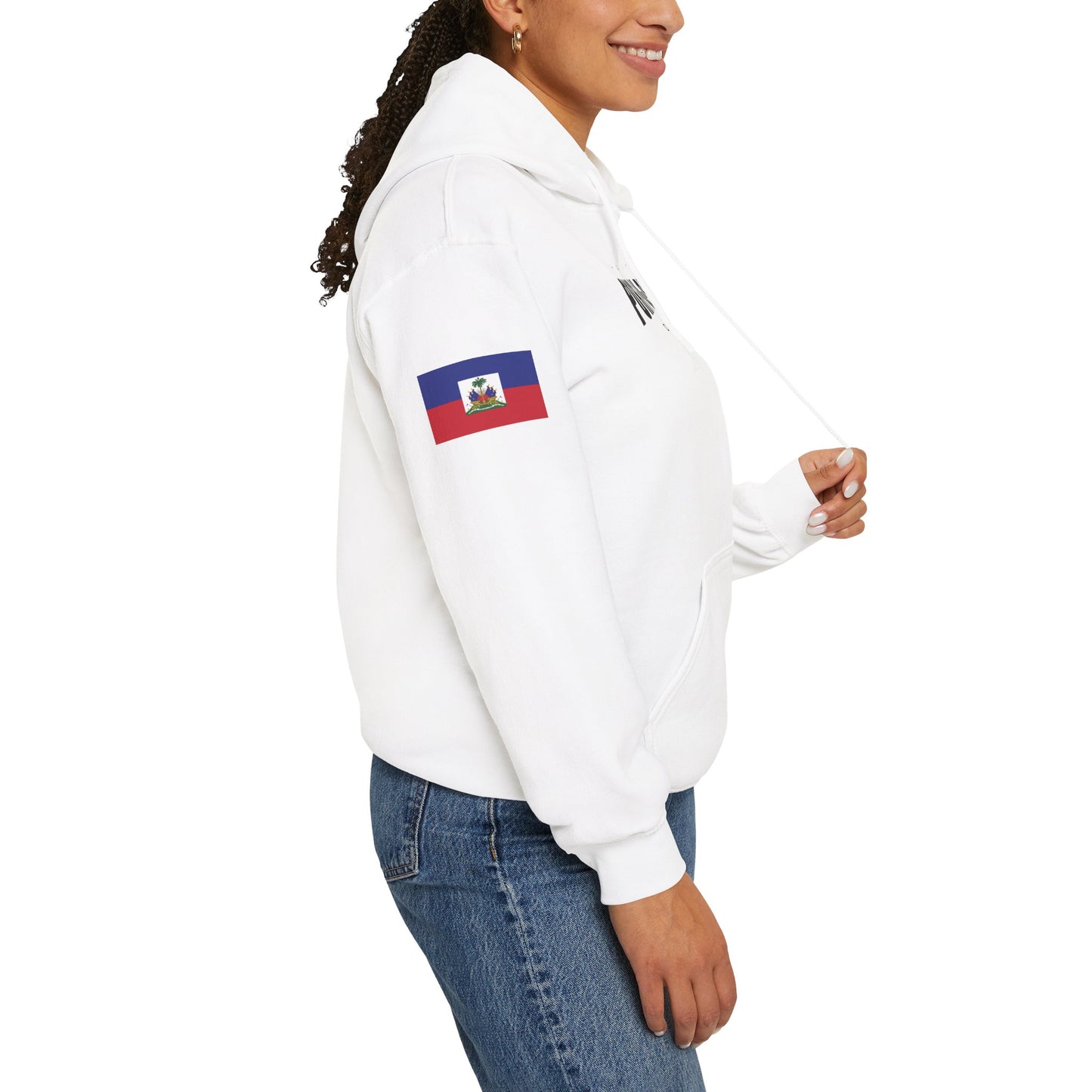 Port-au-Prince Pride Hooded Sweatshirt | Cozy Unisex Hoodie for Home, Travel, Special Occasions, Gifts, Fashion Statement