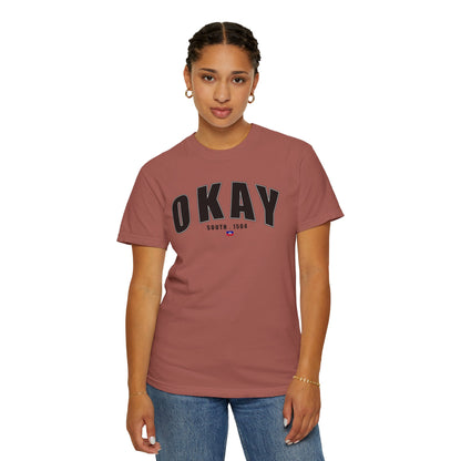 Okay - Garment-Dyed Unisex T-Shirt for Casual Vibes
