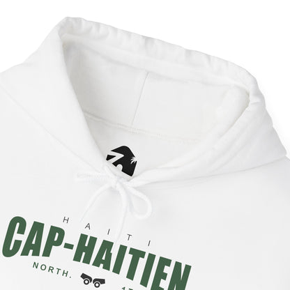 Cap-Haitien Unisex Heavy Blend Hoodie, Cozy Sweatshirt, Casual Wear, Travel Apparel, Gift for Him/Her