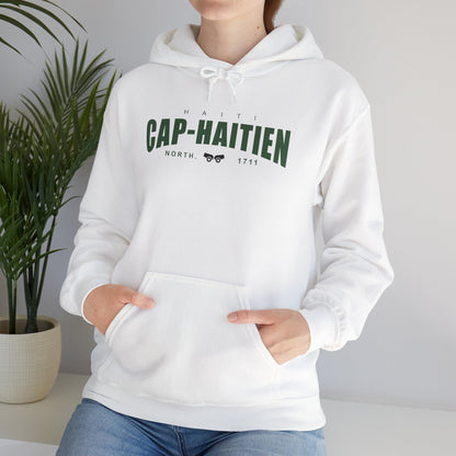 Cap-Haitien Unisex Heavy Blend Hoodie, Cozy Sweatshirt, Casual Wear, Travel Apparel, Gift for Him/Her