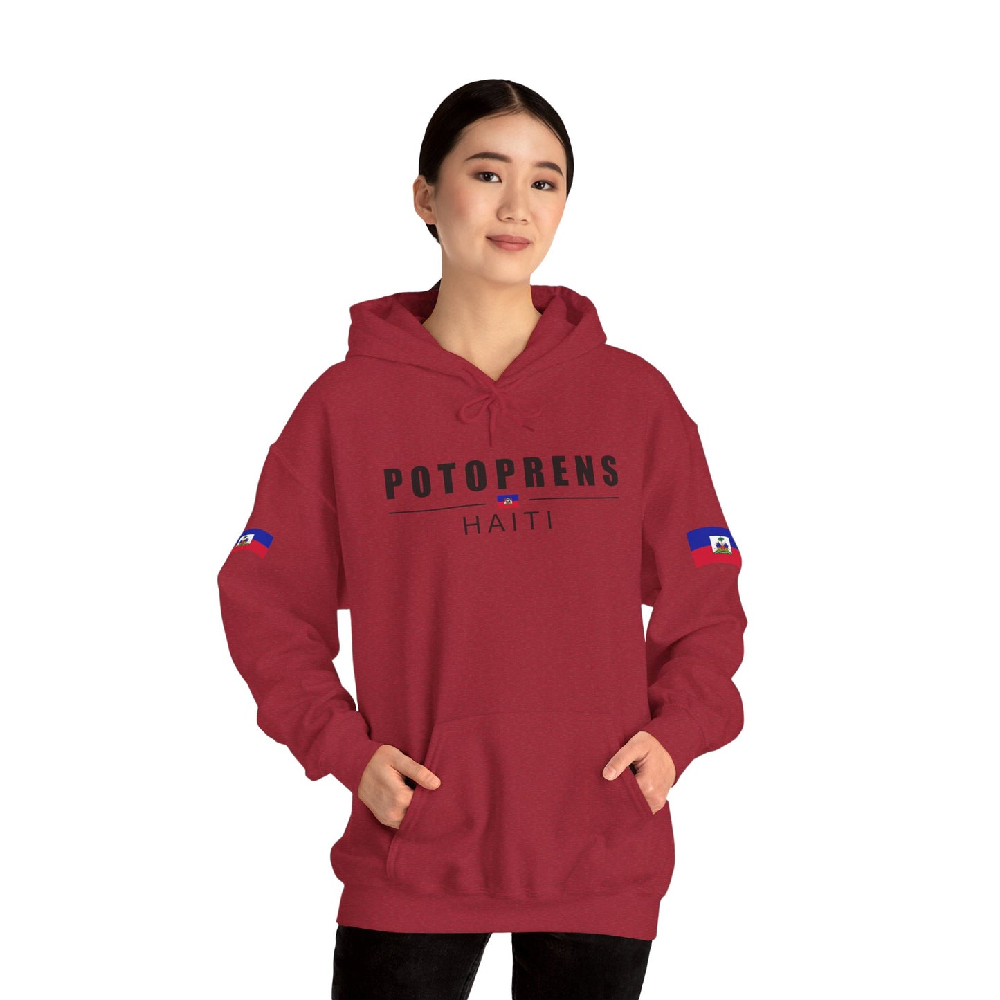 Potoprens Haitian Pride Hoodie,