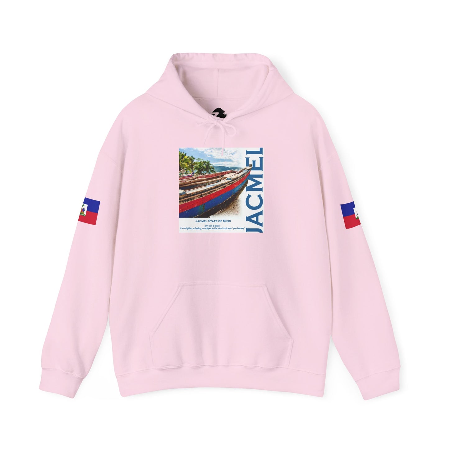 Jacmel Pride Hooded Sweatshirt | Cozy Unisex Hoodie for Home, Travel, Special Occasions, Gifts, Fashion Statement