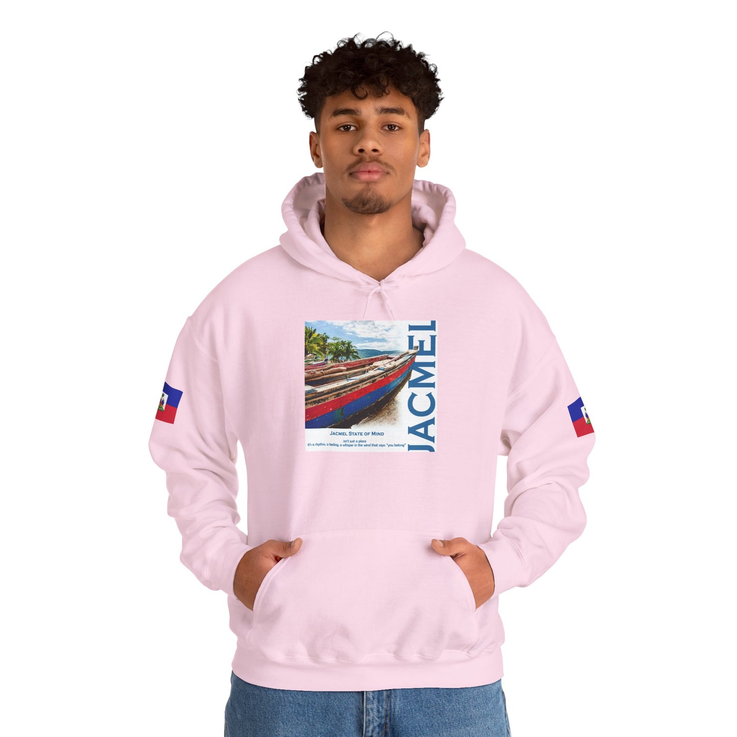 Jacmel Pride Hooded Sweatshirt | Cozy Unisex Hoodie for Home, Travel, Special Occasions, Gifts, Fashion Statement