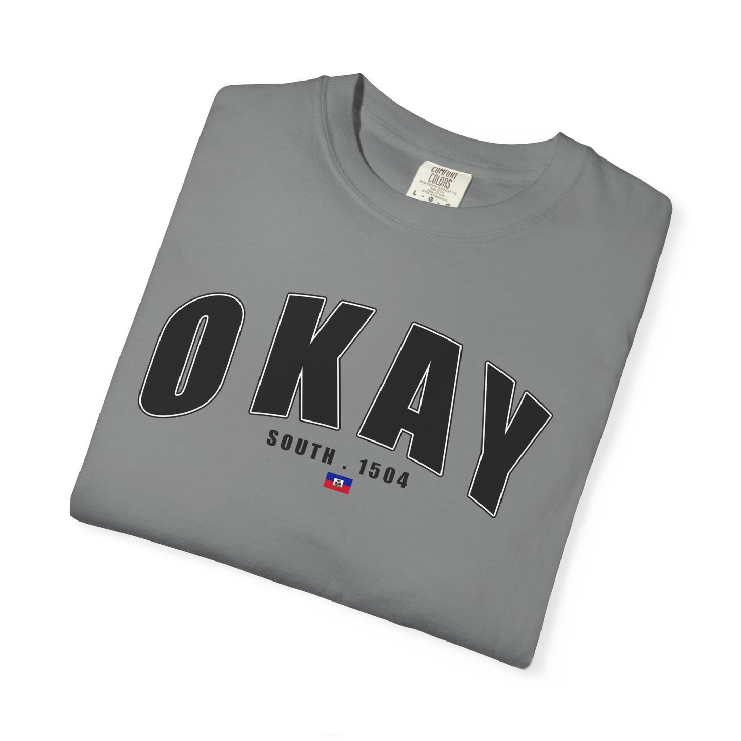 Okay - Garment-Dyed Unisex T-Shirt for Casual Vibes