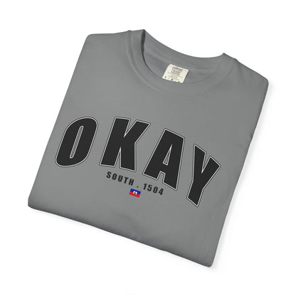 Okay - Garment-Dyed Unisex T-Shirt for Casual Vibes