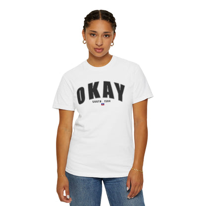 Okay - Garment-Dyed Unisex T-Shirt for Casual Vibes