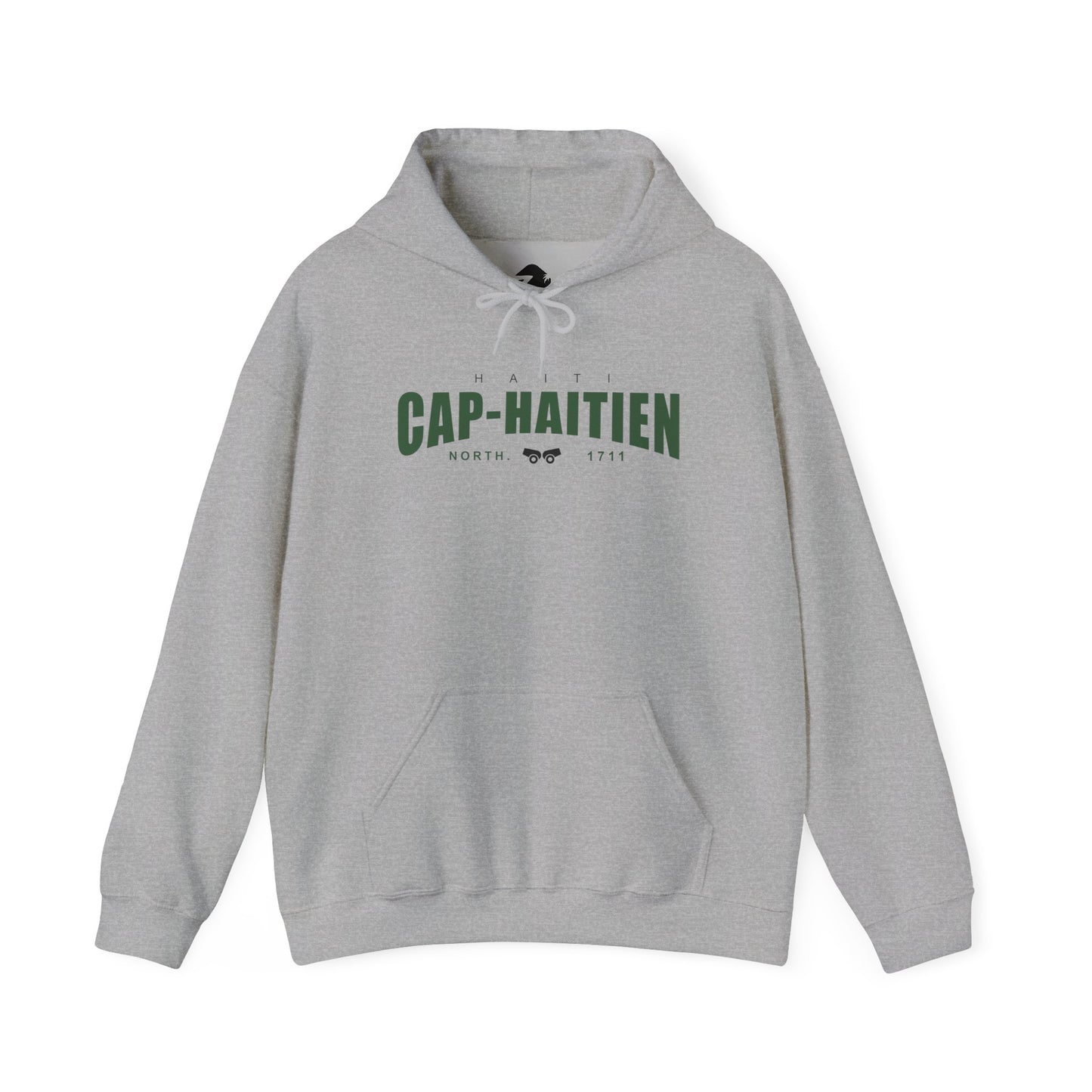 Cap-Haitien Unisex Heavy Blend Hoodie, Cozy Sweatshirt, Casual Wear, Travel Apparel, Gift for Him/Her
