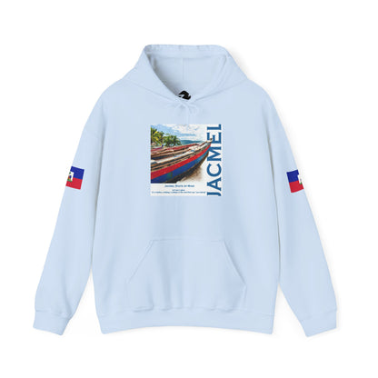Jacmel Pride Hooded Sweatshirt | Cozy Unisex Hoodie for Home, Travel, Special Occasions, Gifts, Fashion Statement
