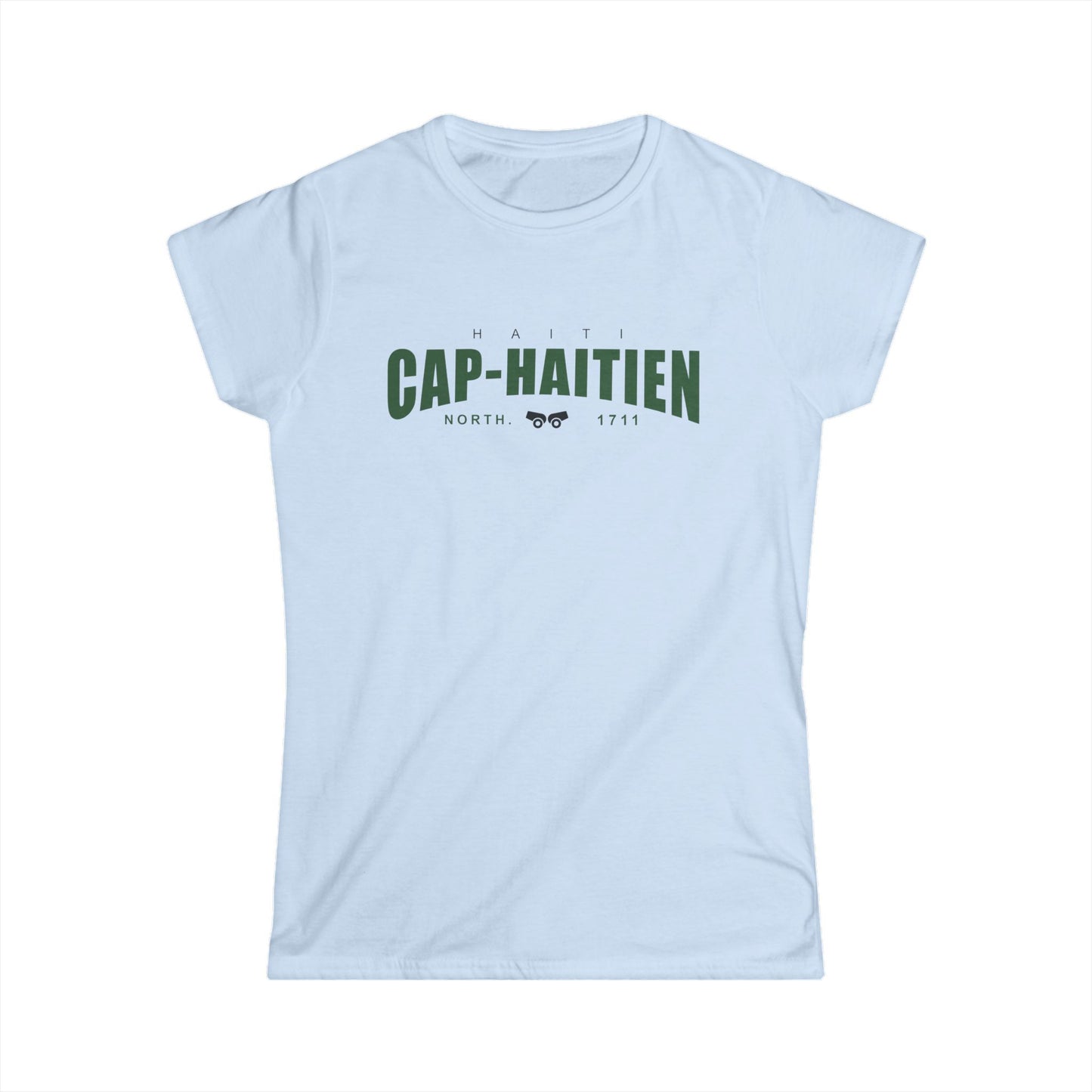 Cap-Haitien Women's Softstyle Tee - Casual Comfort for Travel Lovers