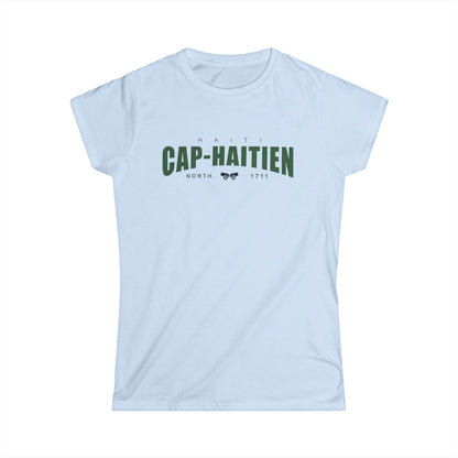 Cap-Haitien Women's Softstyle Tee - Casual Comfort for Travel Lovers