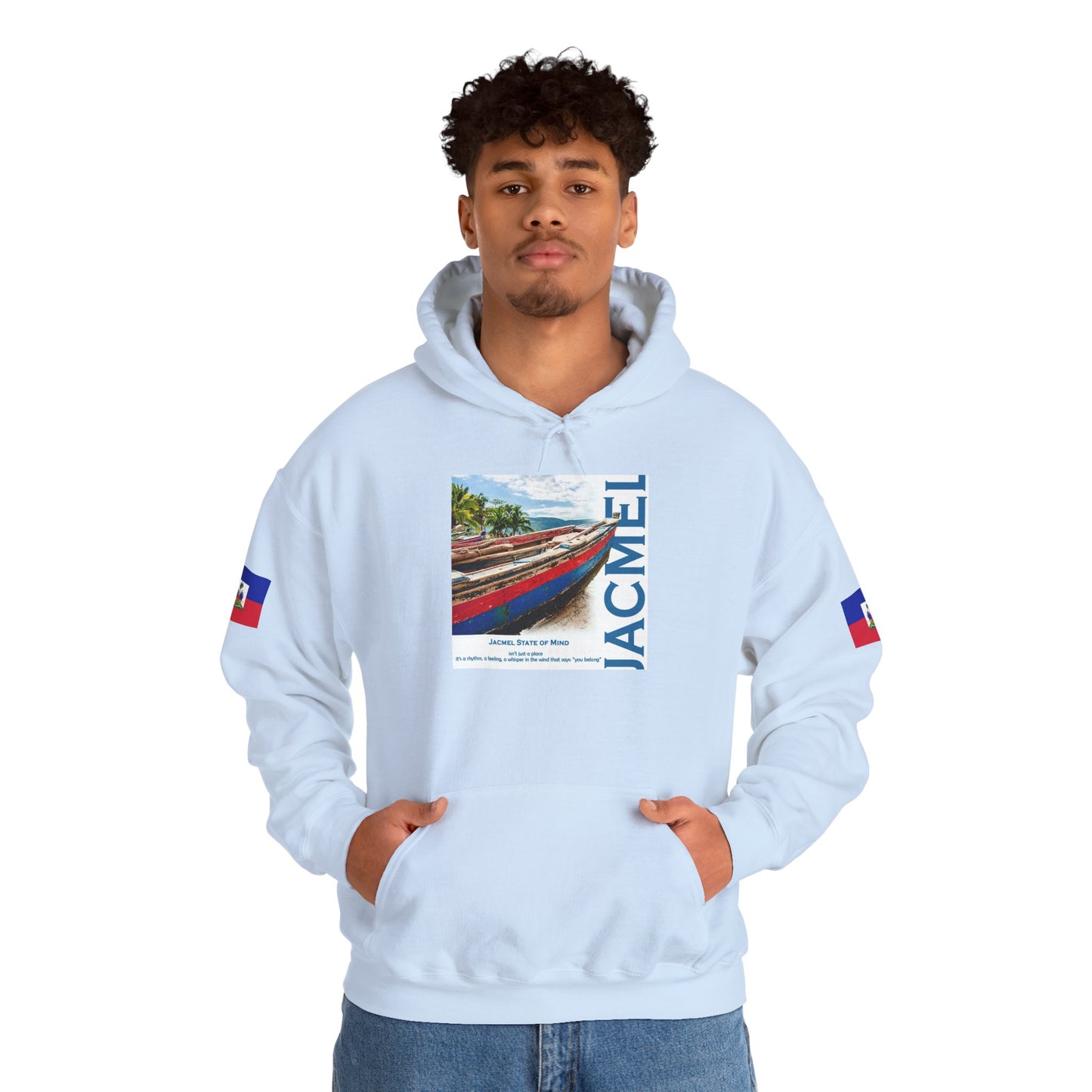Jacmel Pride Hooded Sweatshirt | Cozy Unisex Hoodie for Home, Travel, Special Occasions, Gifts, Fashion Statement