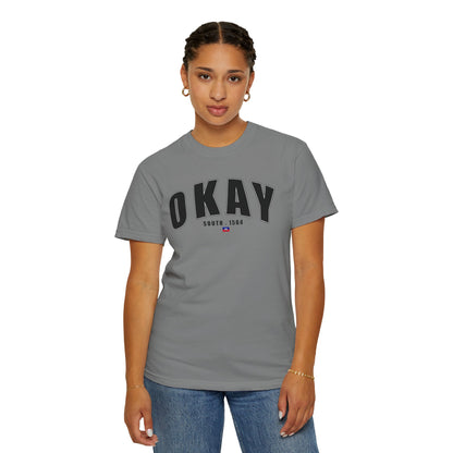 Okay - Garment-Dyed Unisex T-Shirt for Casual Vibes