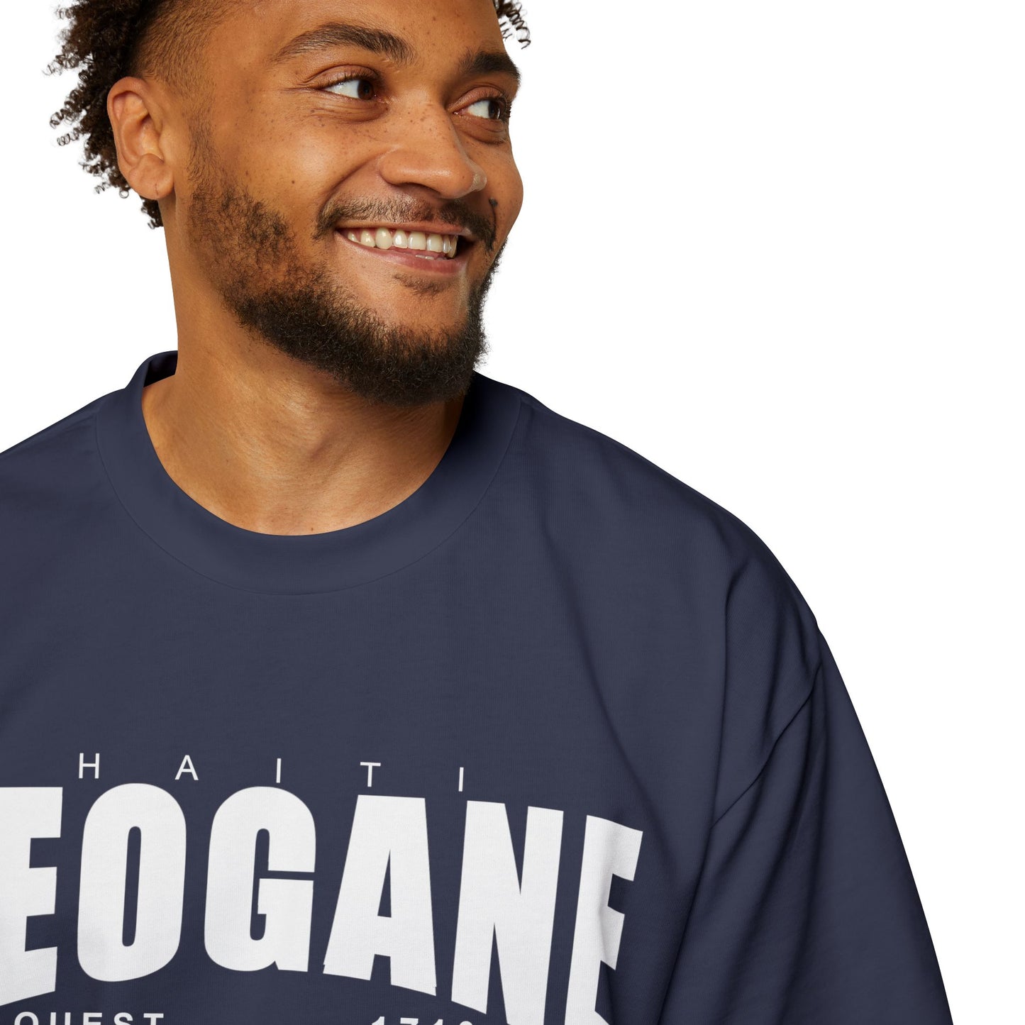 Copy of Copy of Oversized Tee - Jalouzi Neighborhood, Petyonvil Haiti Design