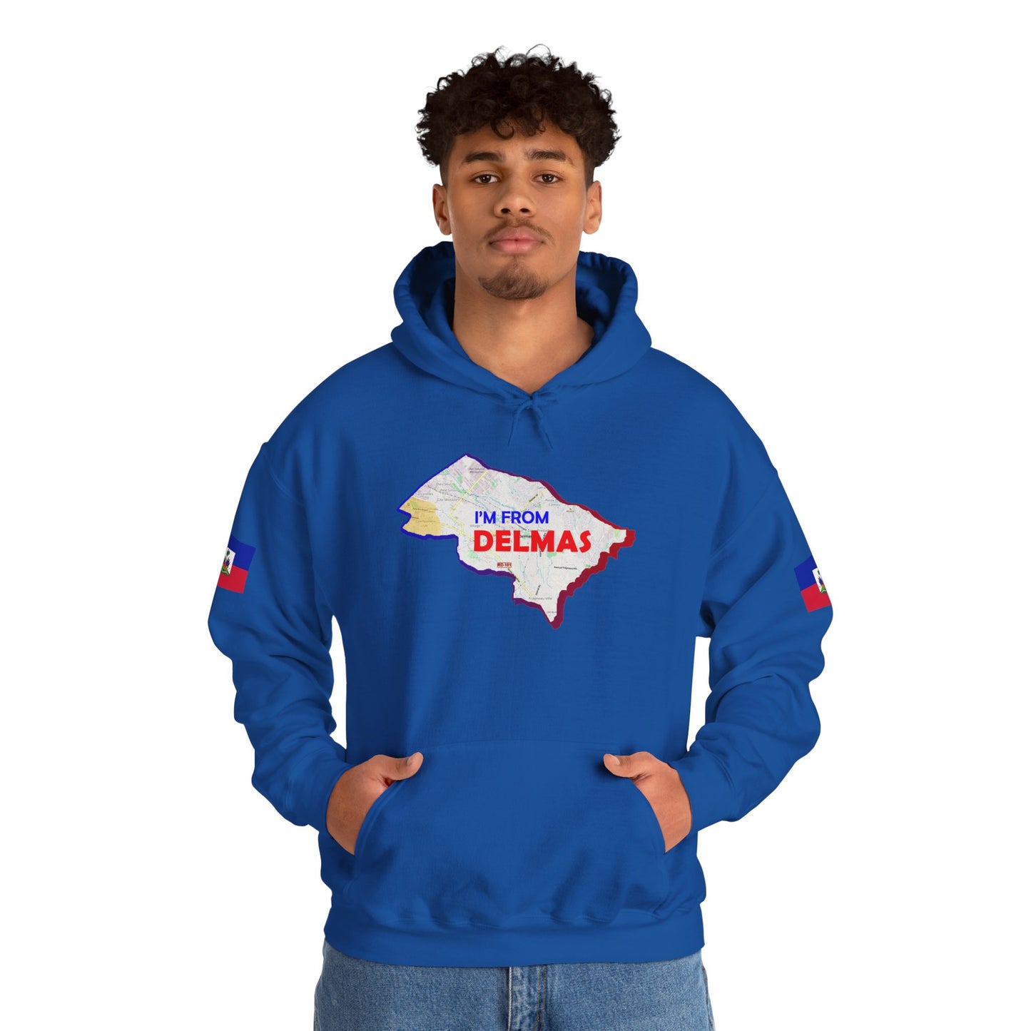 Delmas Pride Hooded Sweatshirt | Cozy Unisex Hoodie for Home, Travel, Special Occasions, Gifts, Fashion Statement