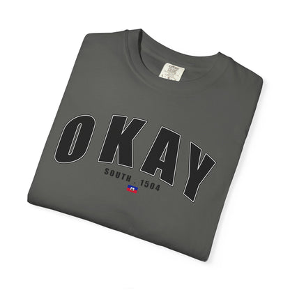 Okay - Garment-Dyed Unisex T-Shirt for Casual Vibes