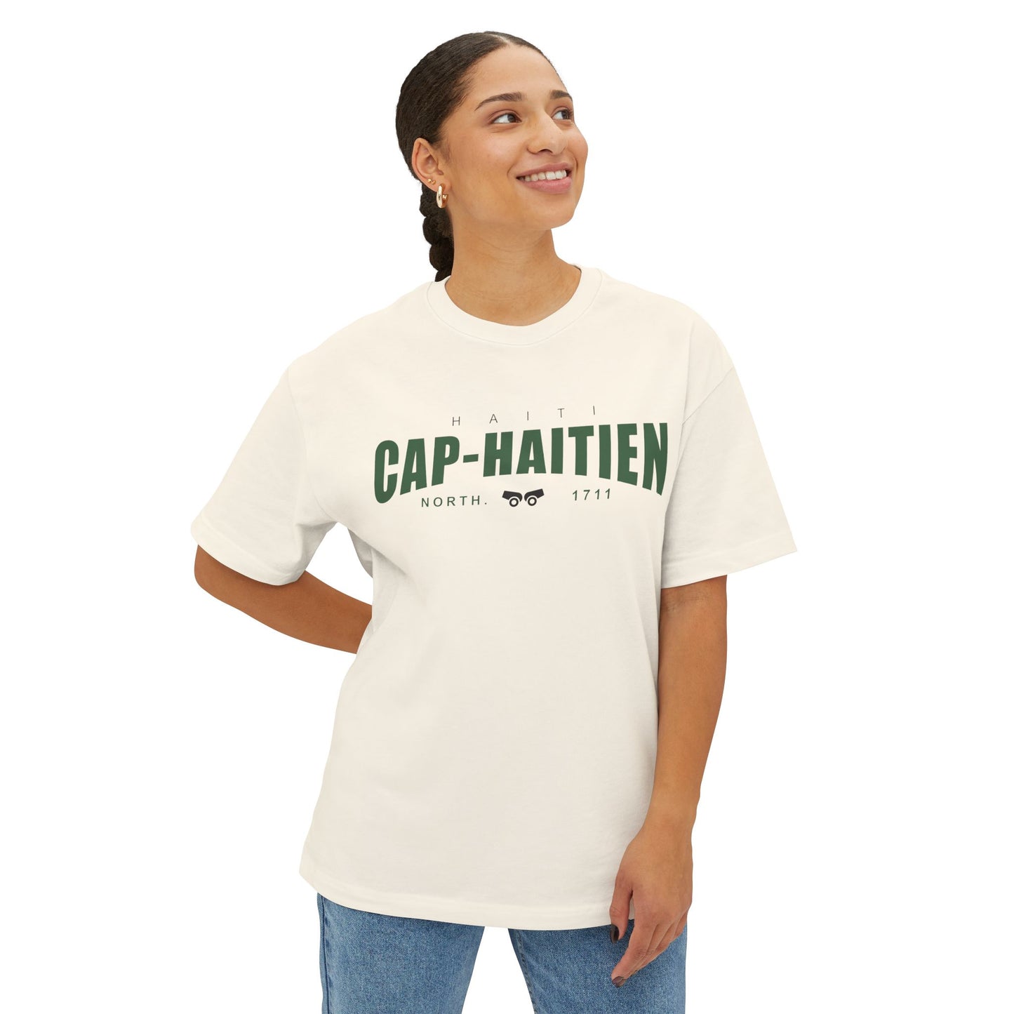 Cap-Haitien Unisex Oversized Boxy Tee