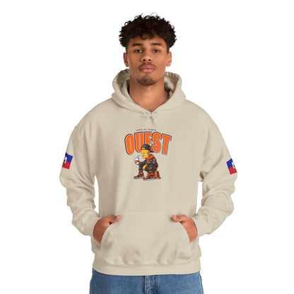 Texas Quest Hoodie, Comfortable Unisex Sweatshirt, Casual Wear for Texas Lovers, Perfect for Gift, Cozy Hooded Top, Everyday Style