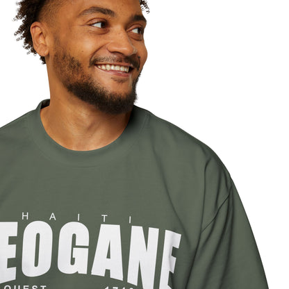 Copy of Copy of Oversized Tee - Jalouzi Neighborhood, Petyonvil Haiti Design