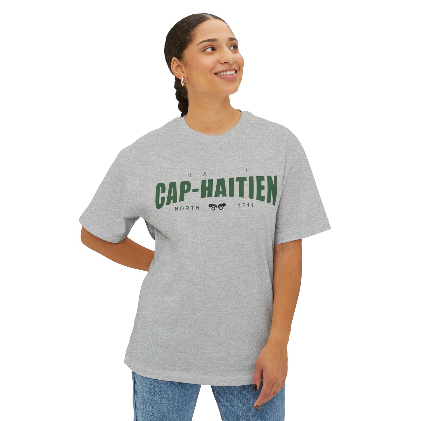 Cap-Haitien Unisex Oversized Boxy Tee