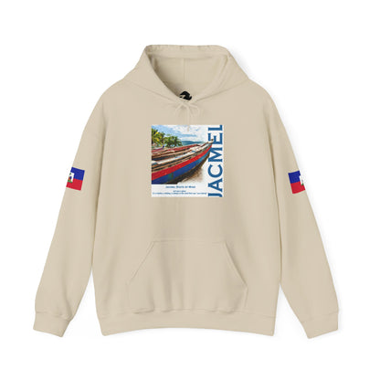 Jacmel Pride Hooded Sweatshirt | Cozy Unisex Hoodie for Home, Travel, Special Occasions, Gifts, Fashion Statement