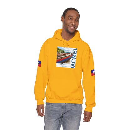 Jacmel Pride Hooded Sweatshirt | Cozy Unisex Hoodie for Home, Travel, Special Occasions, Gifts, Fashion Statement