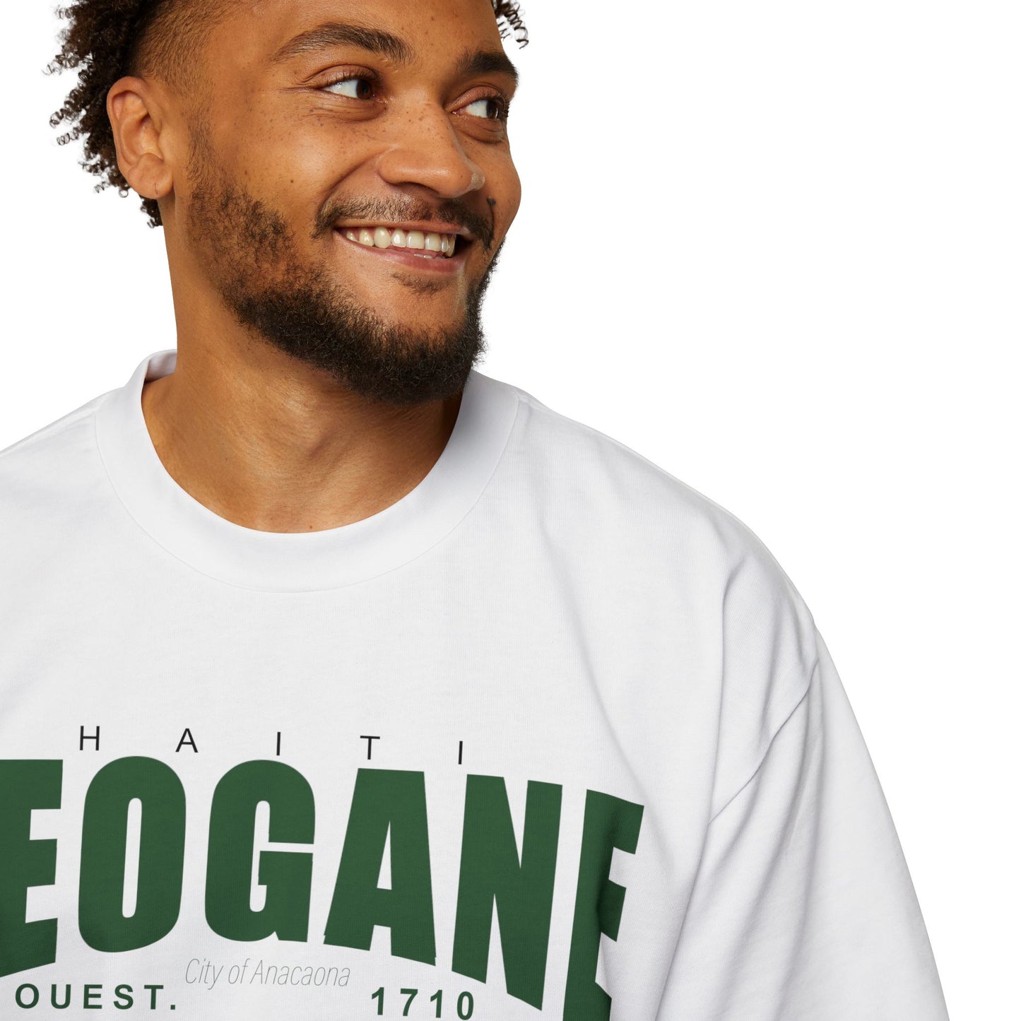 Copy of Copy of Oversized Tee - Jalouzi Neighborhood, Petyonvil Haiti Design