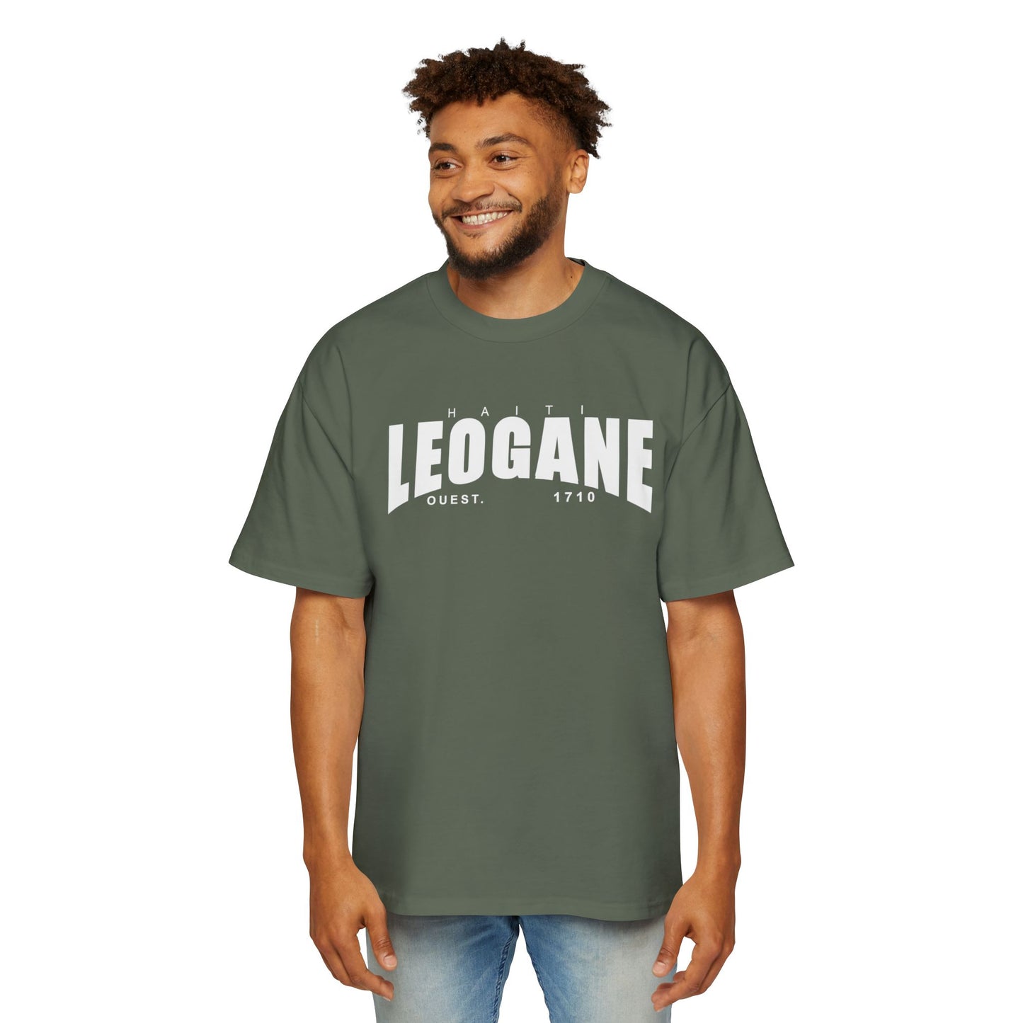 Copy of Copy of Oversized Tee - Jalouzi Neighborhood, Petyonvil Haiti Design