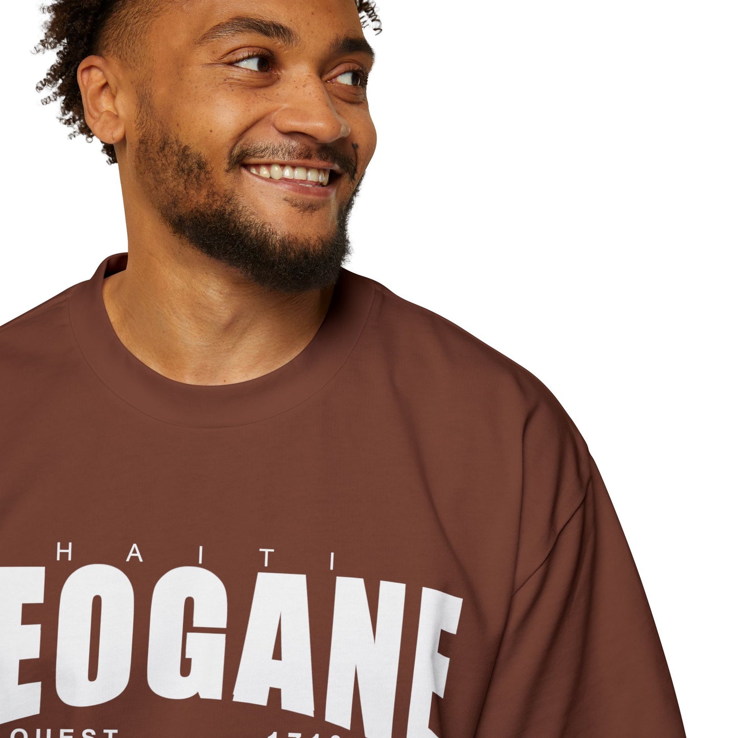 Copy of Copy of Oversized Tee - Jalouzi Neighborhood, Petyonvil Haiti Design