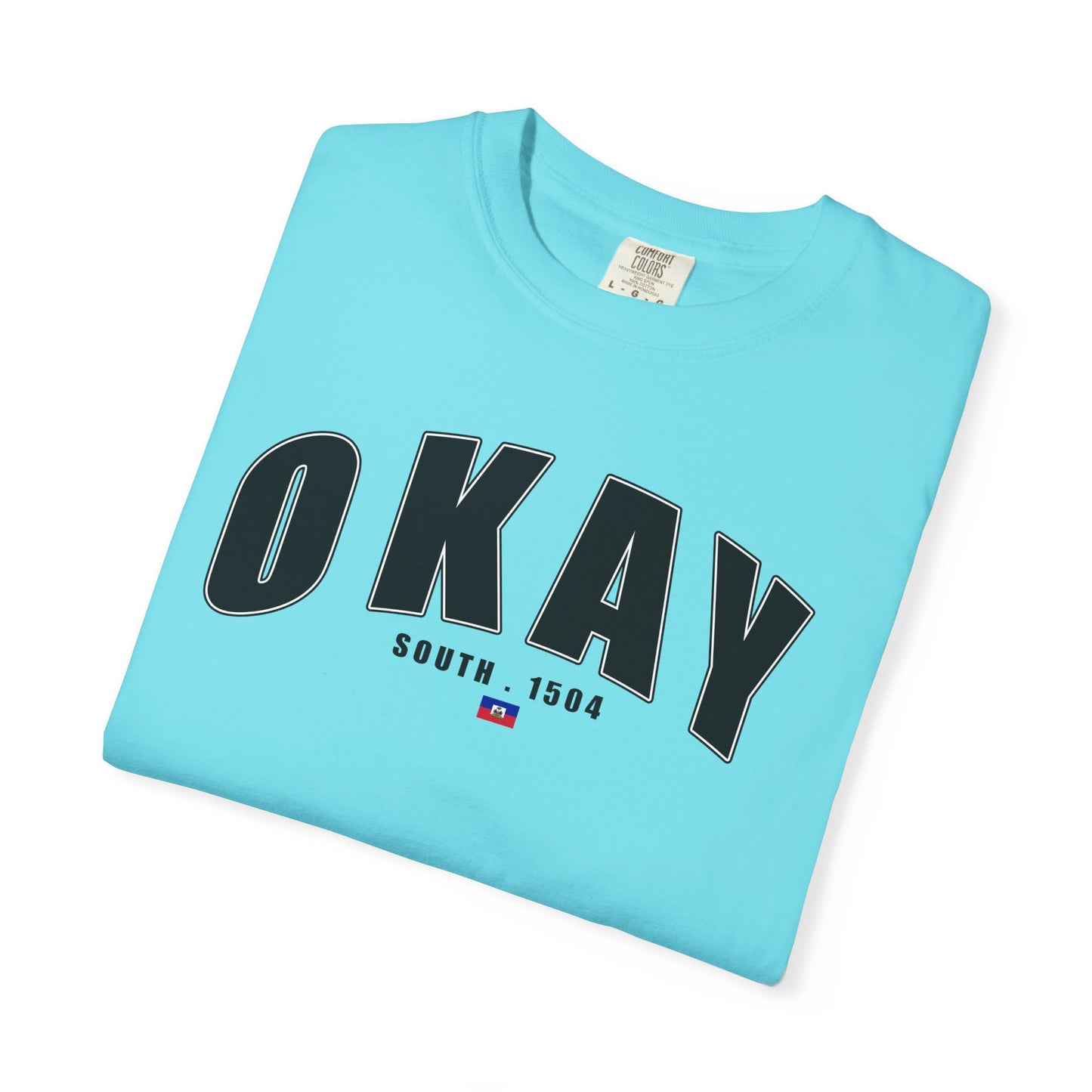 Okay - Garment-Dyed Unisex T-Shirt for Casual Vibes